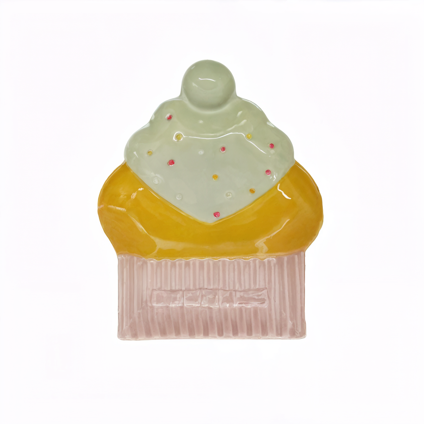 Creative Ceramic Breakfast Plate in Cake Shape