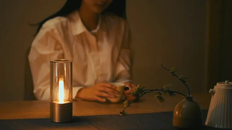 Smart Candlelight Mood Lamp for Bedroom Nightstand