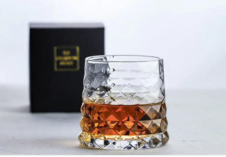 Nordic Prism Whiskey and Wine Glass - Luxury Design