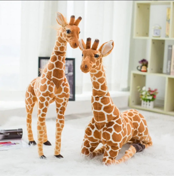 Huge Realistic Giraffe Plush Toy