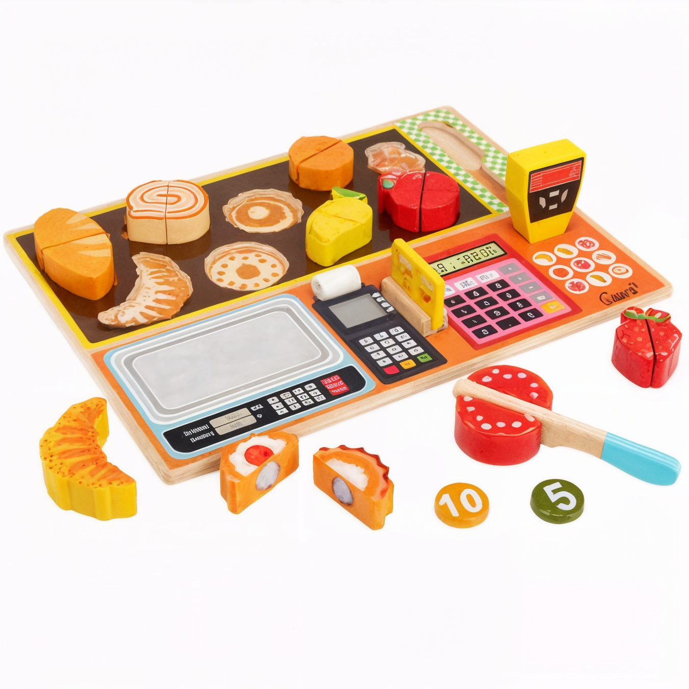 Kids Wooden Tea Party Playset