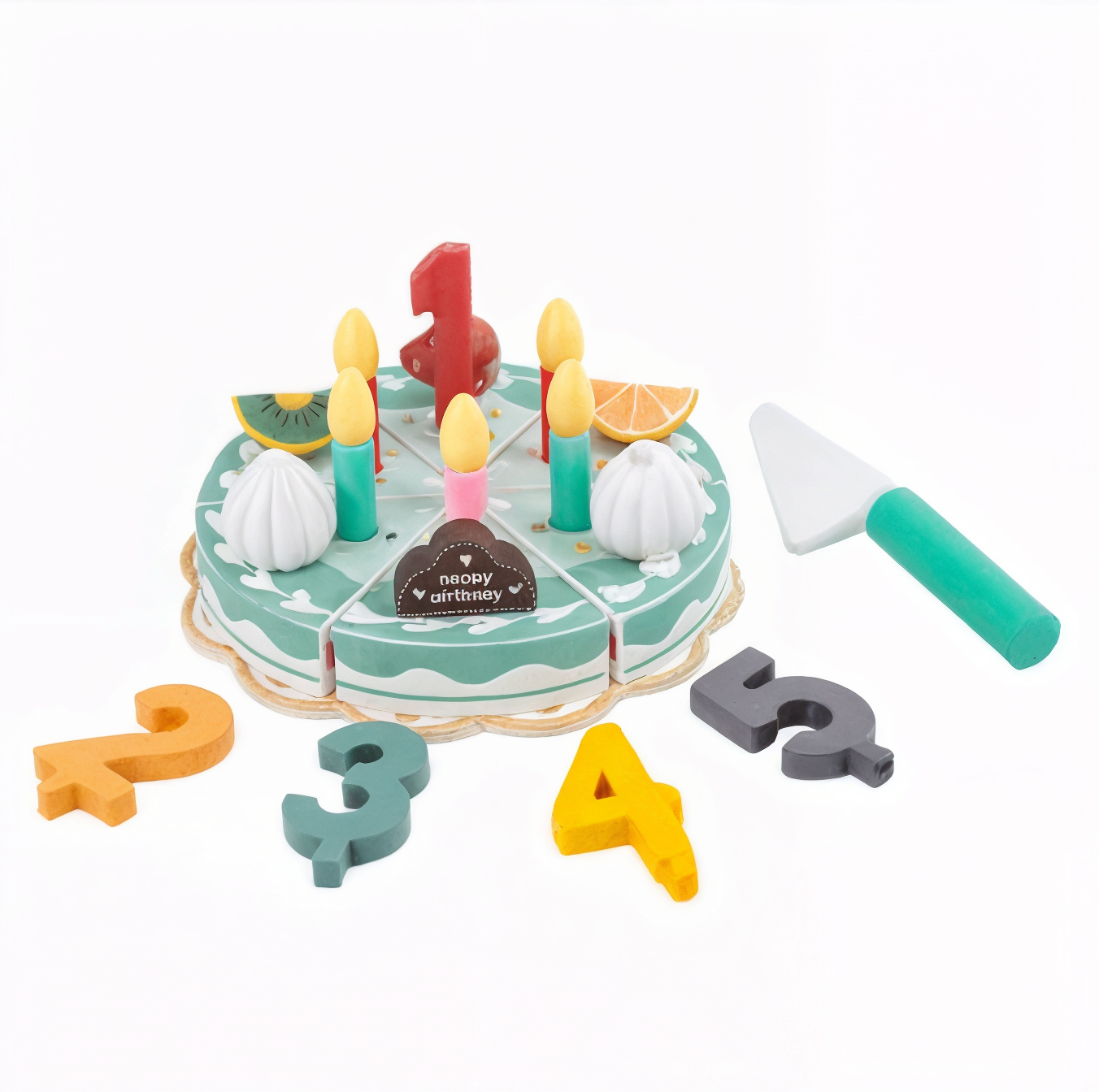 Kids Wooden Tea Party Playset