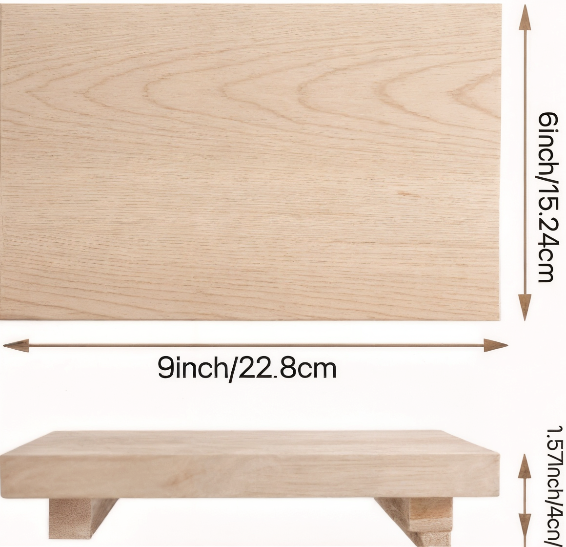 Wooden Parcel Shelf