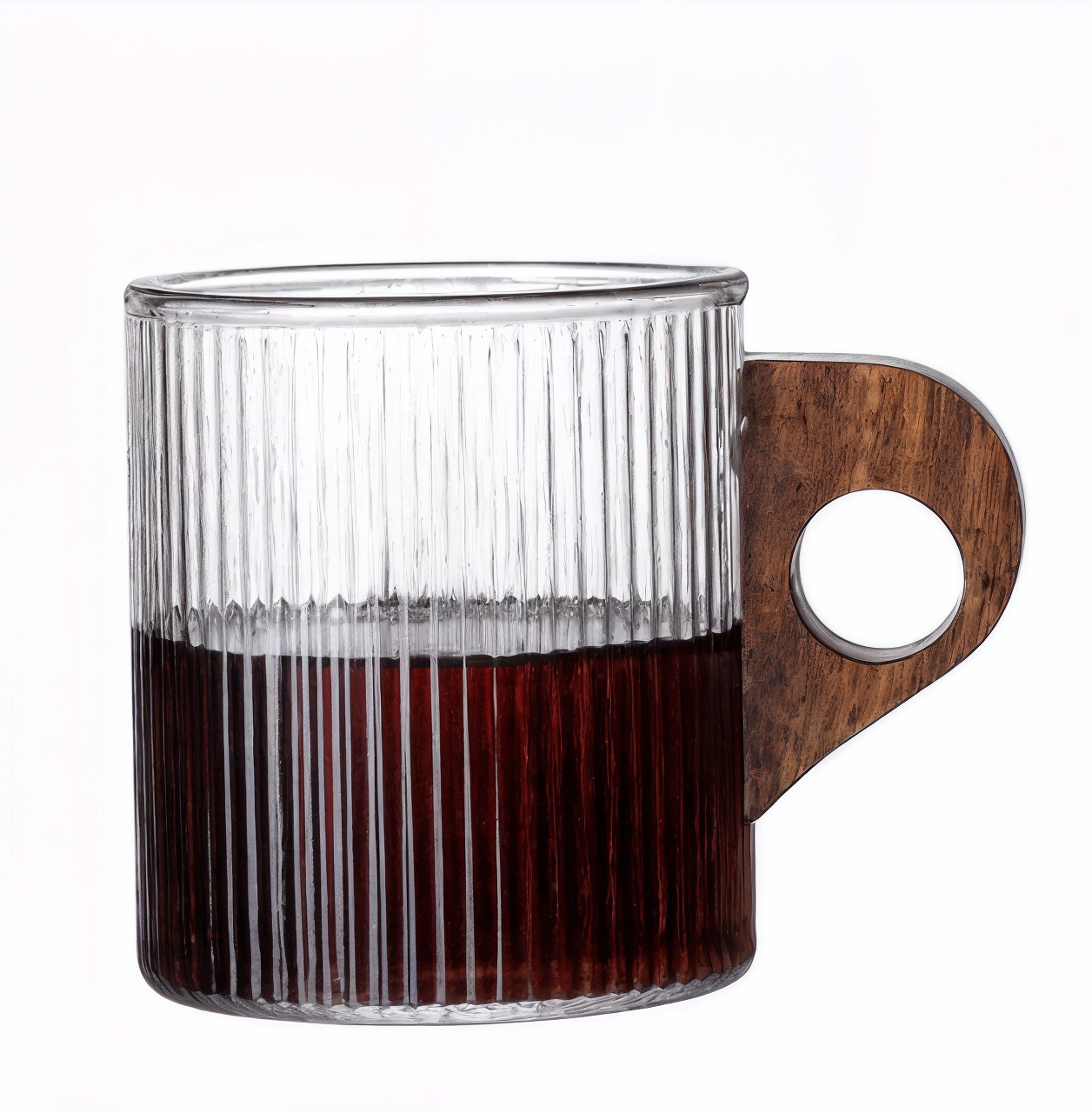 Italian Style Glass Coffee Cup