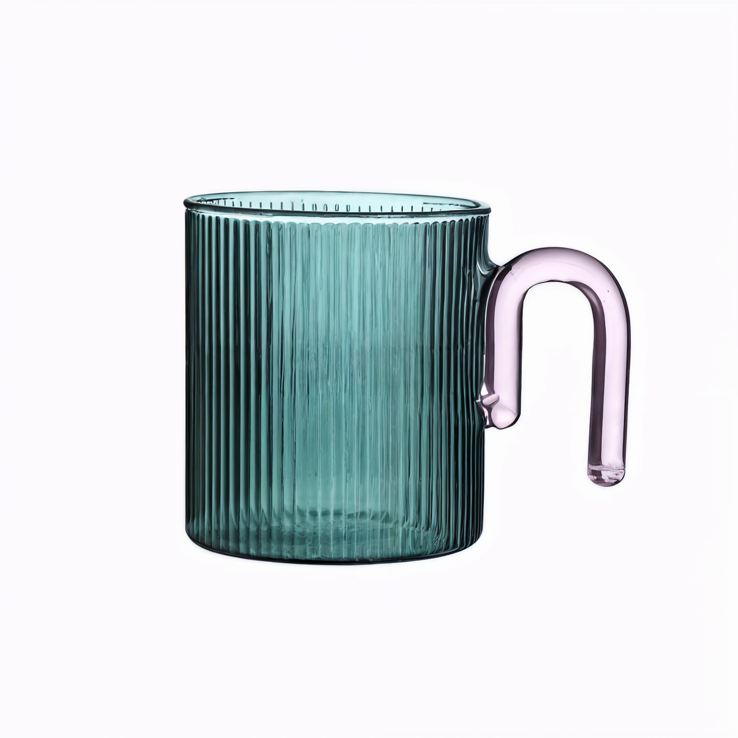 Vertical Pattern Colored Glass