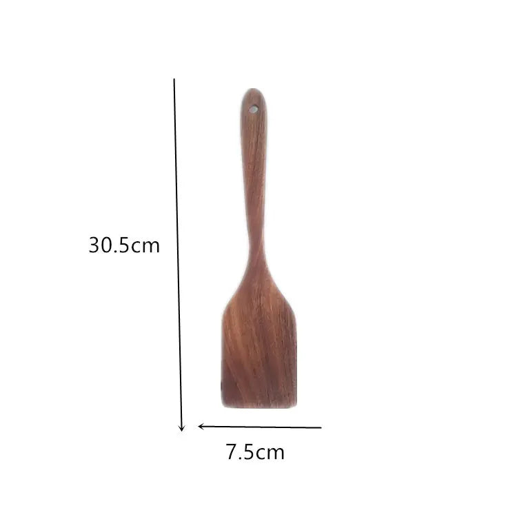 RiceCraft Duo – Non-Stick Pan & Wooden Spoon Set