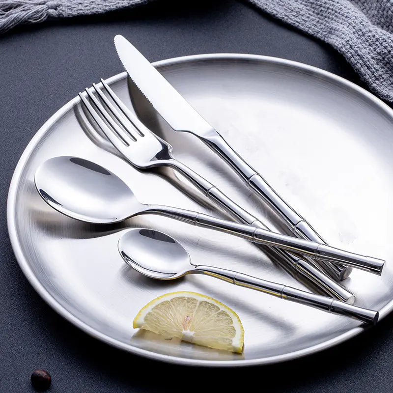 Golden Western Steak Cutlery Spoon Set