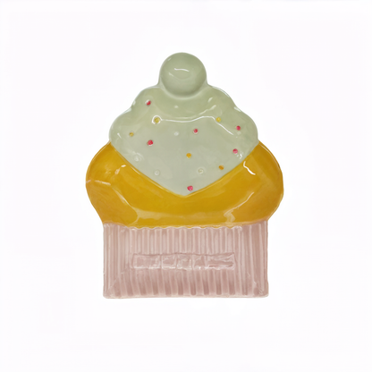 Creative Ceramic Breakfast Plate in Cake Shape