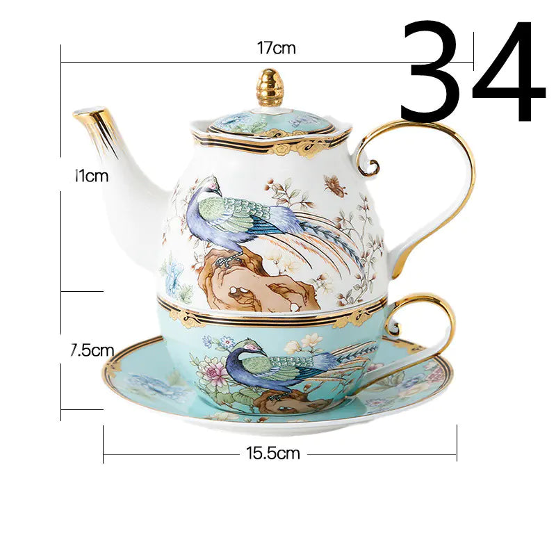 Creative Chinese Bone China Tableware Set