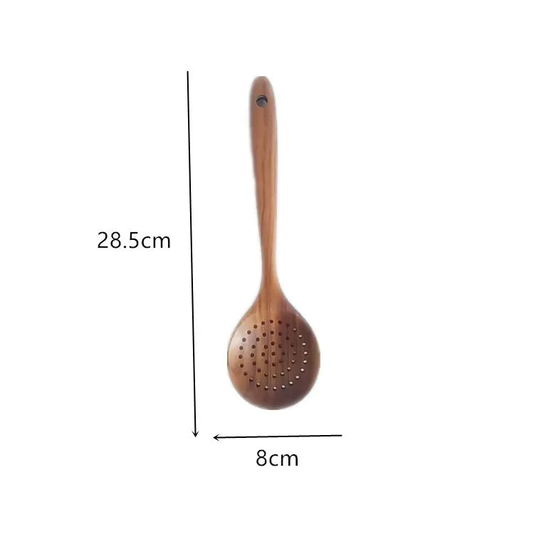 RiceCraft Duo – Non-Stick Pan & Wooden Spoon Set