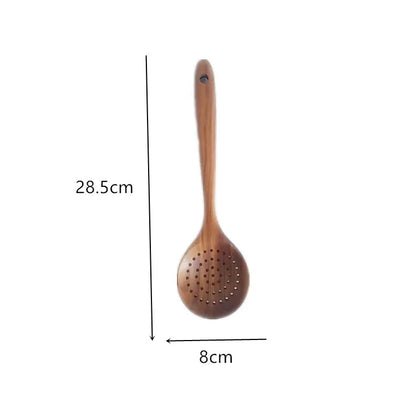 RiceCraft Duo – Non-Stick Pan & Wooden Spoon Set
