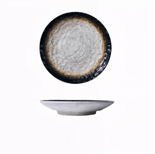 10-Inch Round Ceramic Dish Plate for Japanese Cuisine