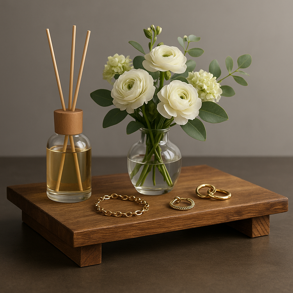 Wooden Parcel Shelf