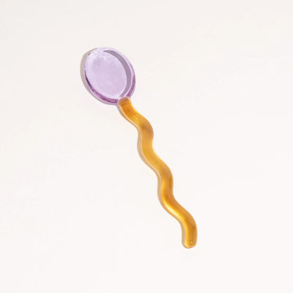 Candy Color Glass Spoon
