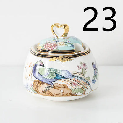 Creative Chinese Bone China Tableware Set