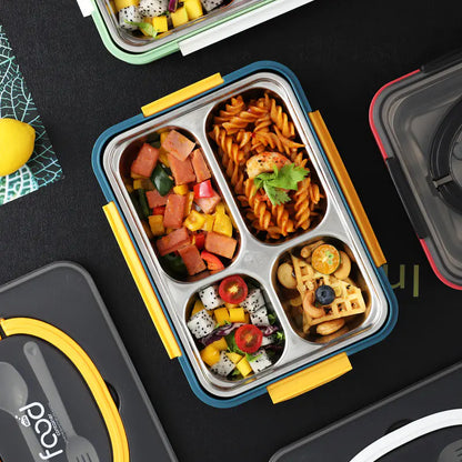 Unicorn Stainless Steel Lunch Box for Students and Adults