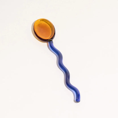 Candy Color Glass Spoon