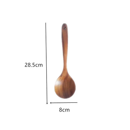 RiceCraft Duo – Non-Stick Pan & Wooden Spoon Set