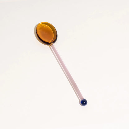 Candy Color Glass Spoon