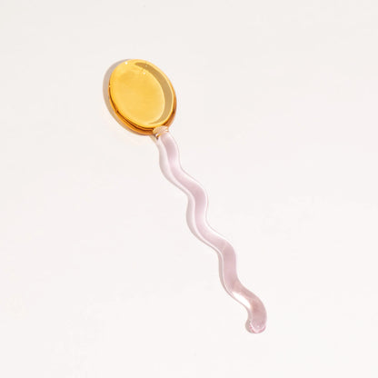 Candy Color Glass Spoon