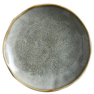 Creative Ceramic Dinner Plate - Round Nordic Design