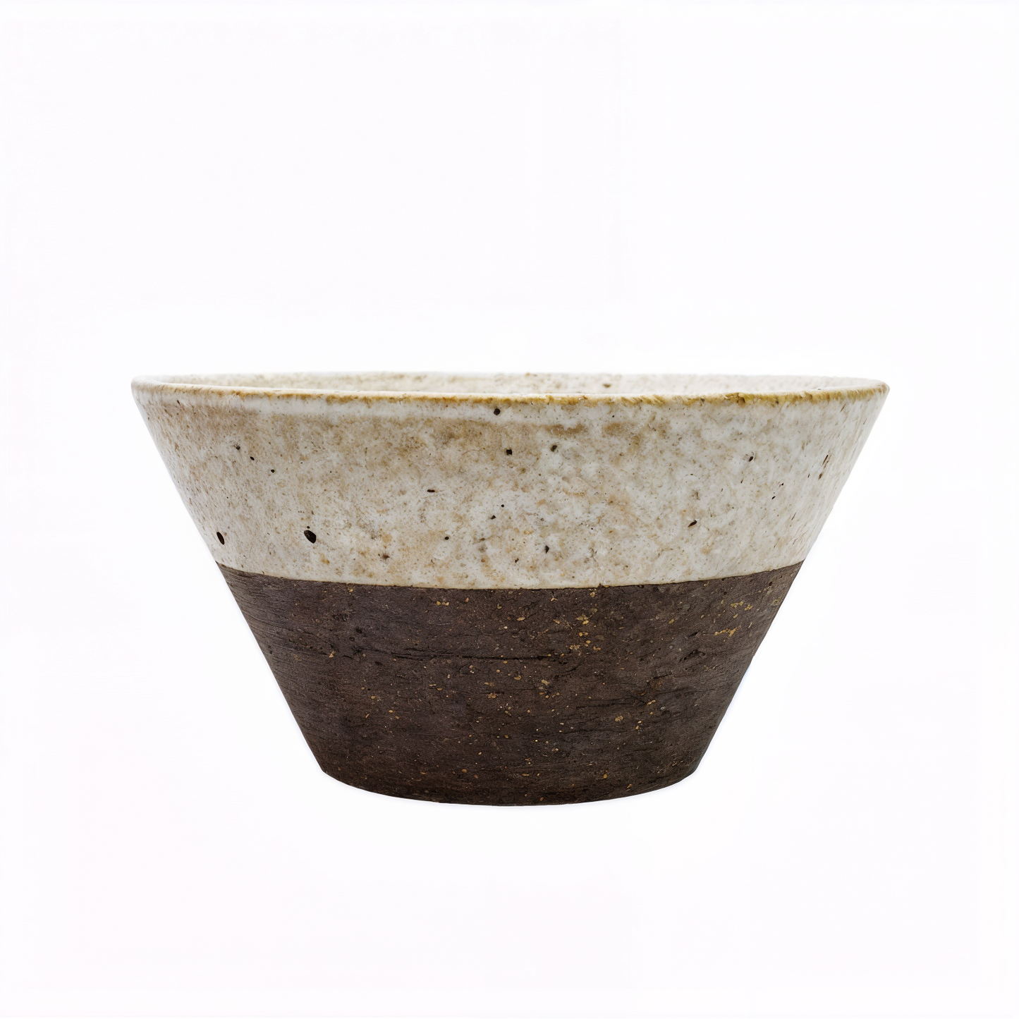 Japanese Stoneware Ramen Salad Bowl with Cutlery