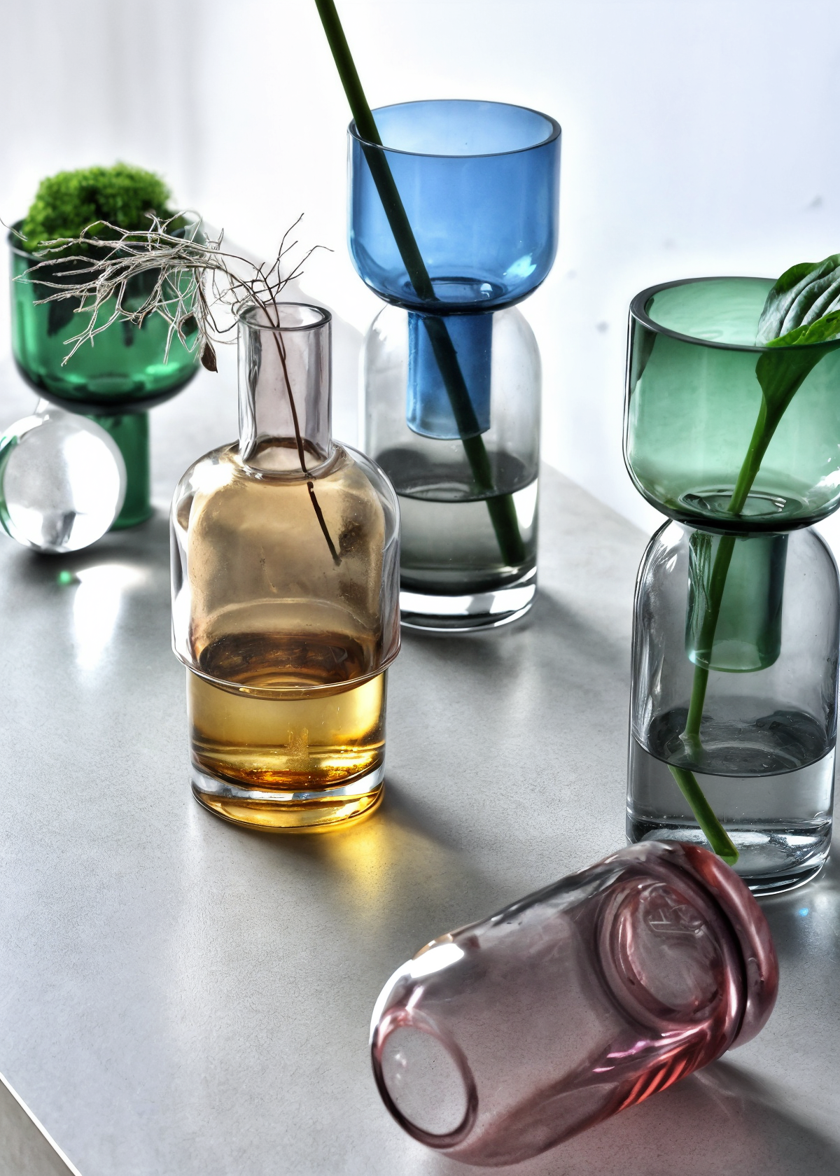 Stained Glass Vase