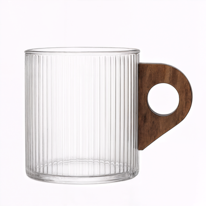 Italian Style Glass Coffee Cup