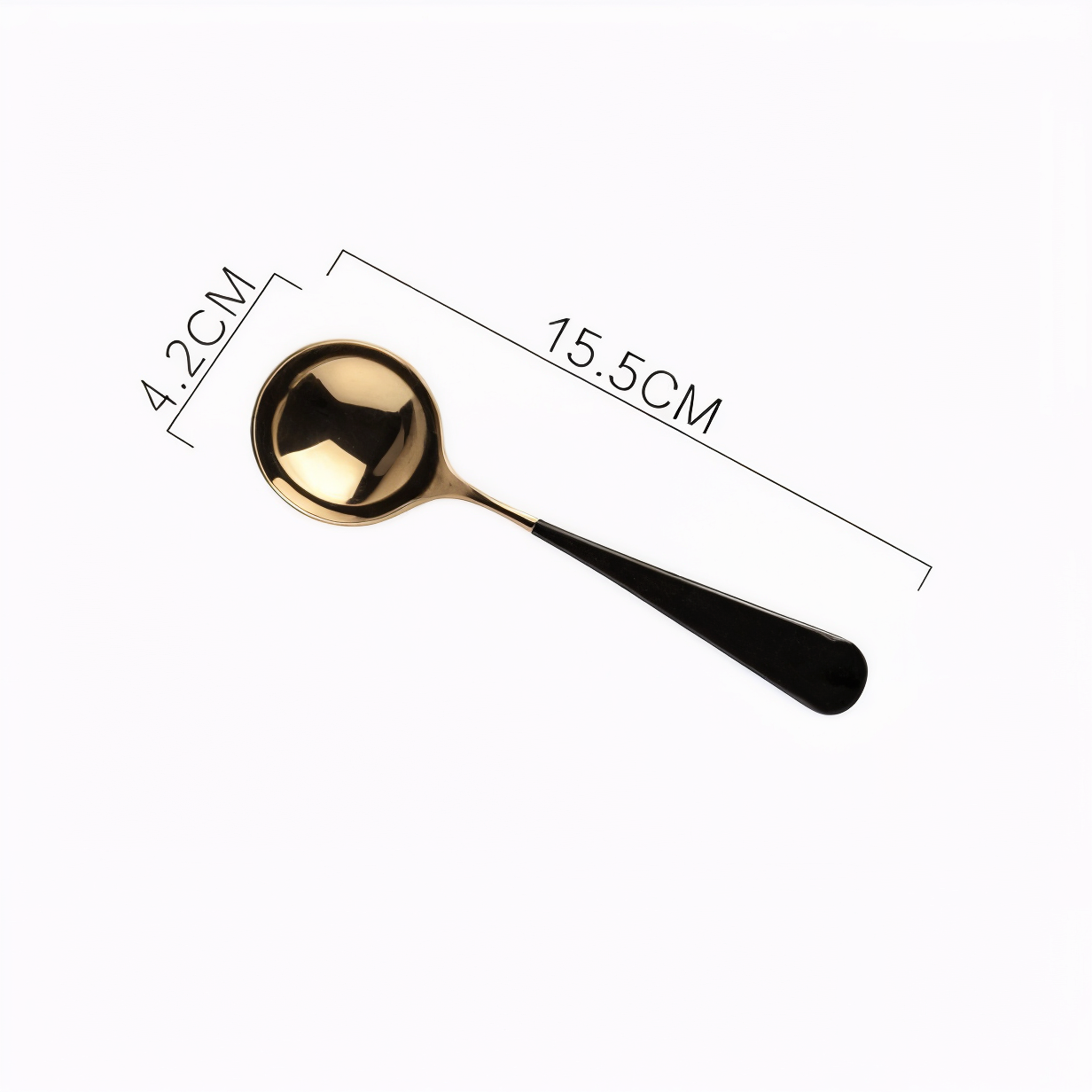 Stainless Steel Cutlery Set with Gold Laser Finish