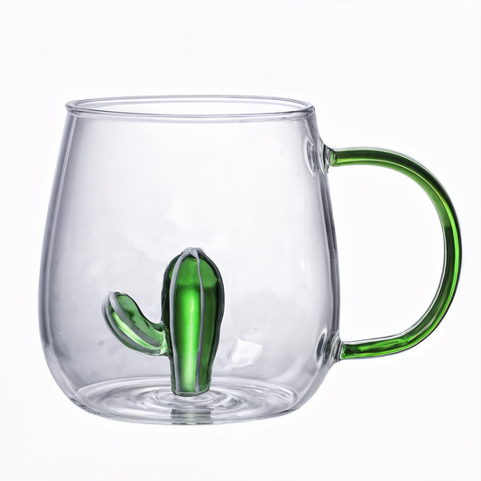 3D Cartoon Glass Cup
