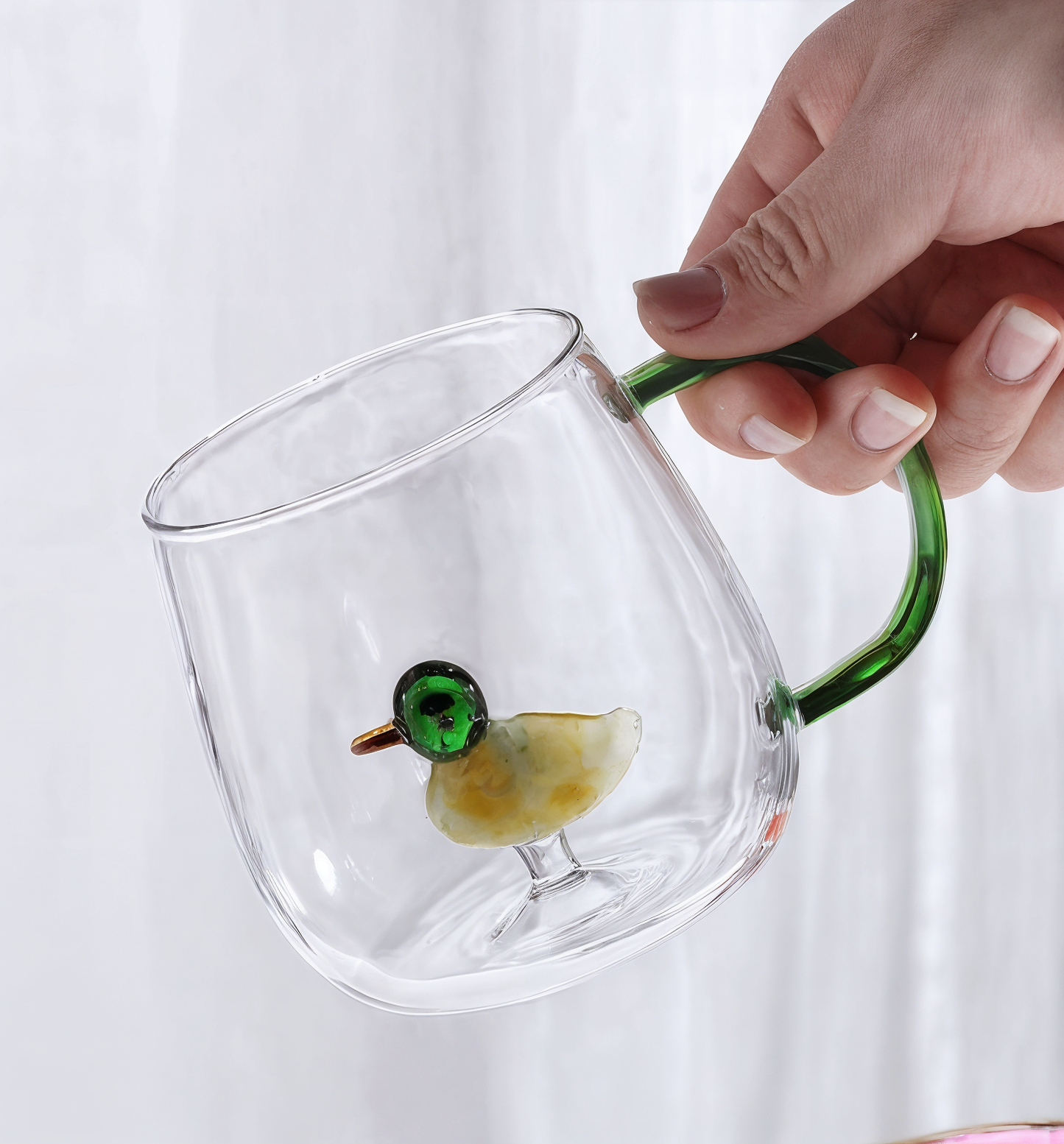 3D Cartoon Glass Cup
