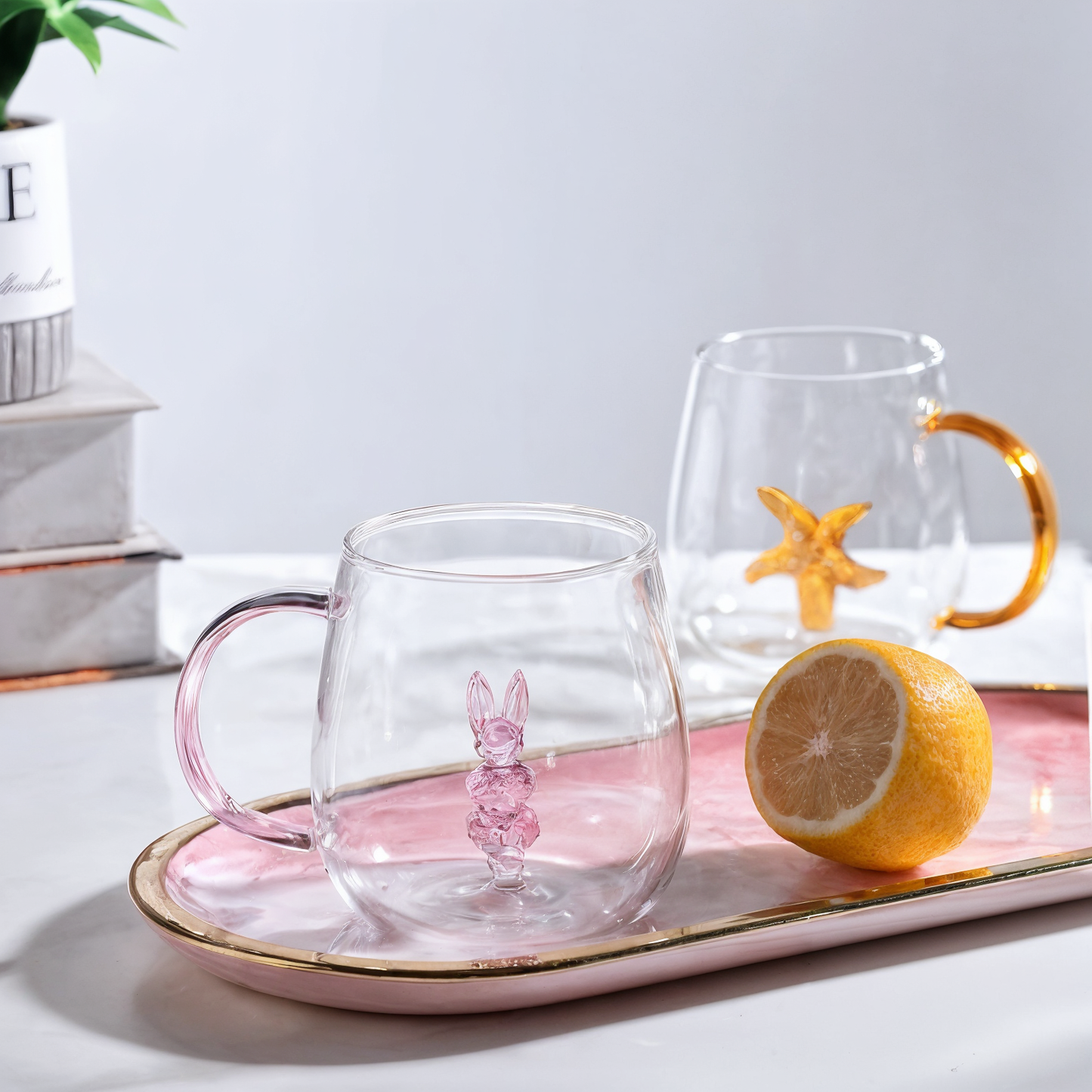 3D Cartoon Glass Cup