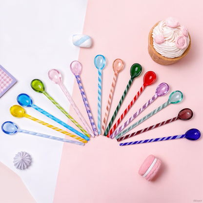 Stained Glass Colorful Spoon