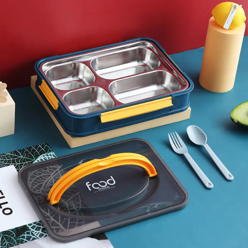Unicorn Stainless Steel Lunch Box for Students and Adults