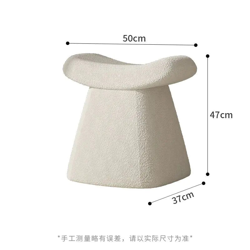 White European Style Vanity Stool for Bedroom