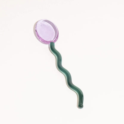Candy Color Glass Spoon