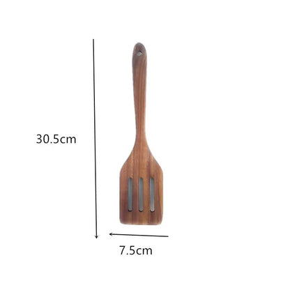 RiceCraft Duo – Non-Stick Pan & Wooden Spoon Set