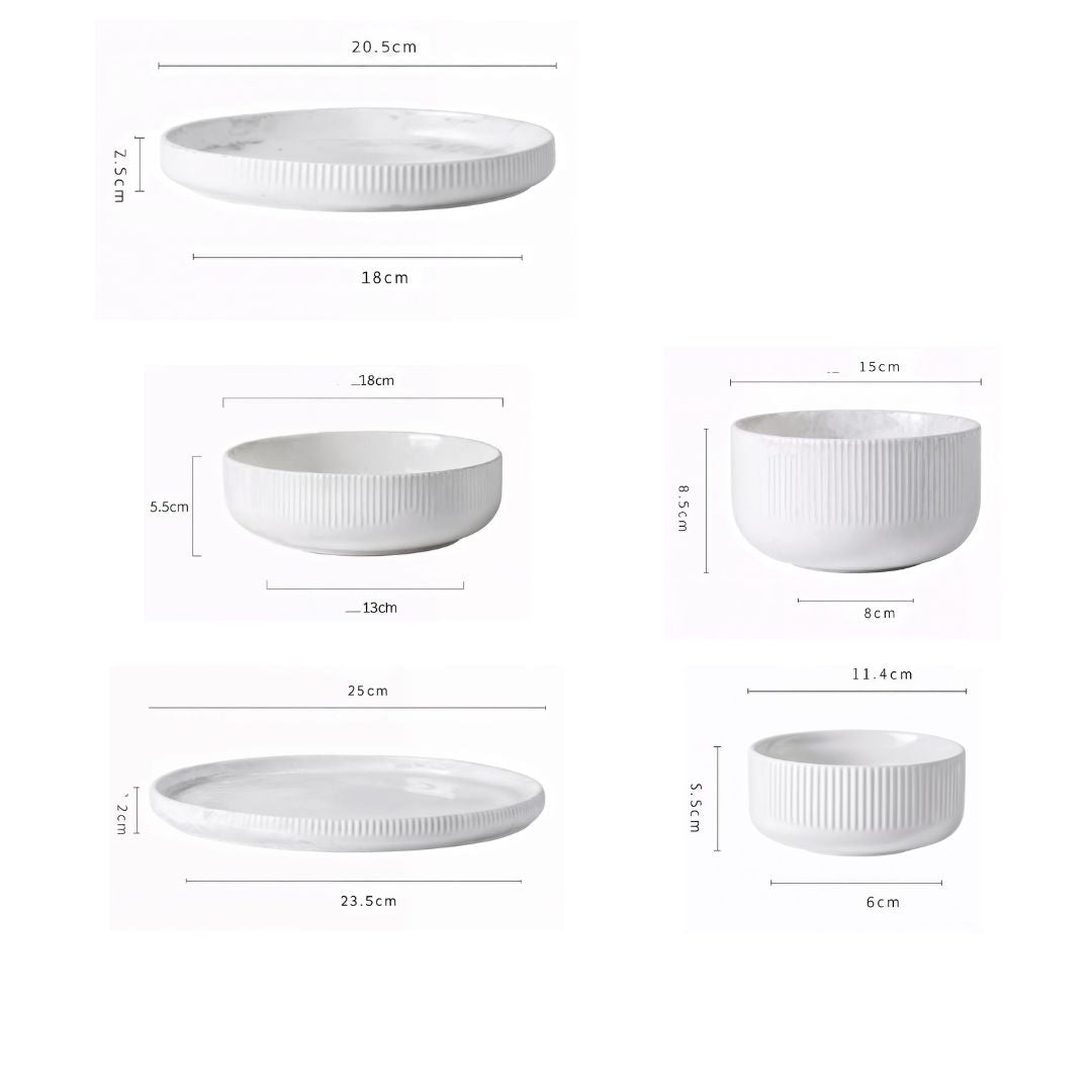 Hualian Yijia Nordic Creative Steak Plate Set