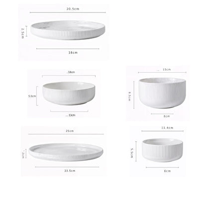 Hualian Yijia Nordic Creative Steak Plate Set