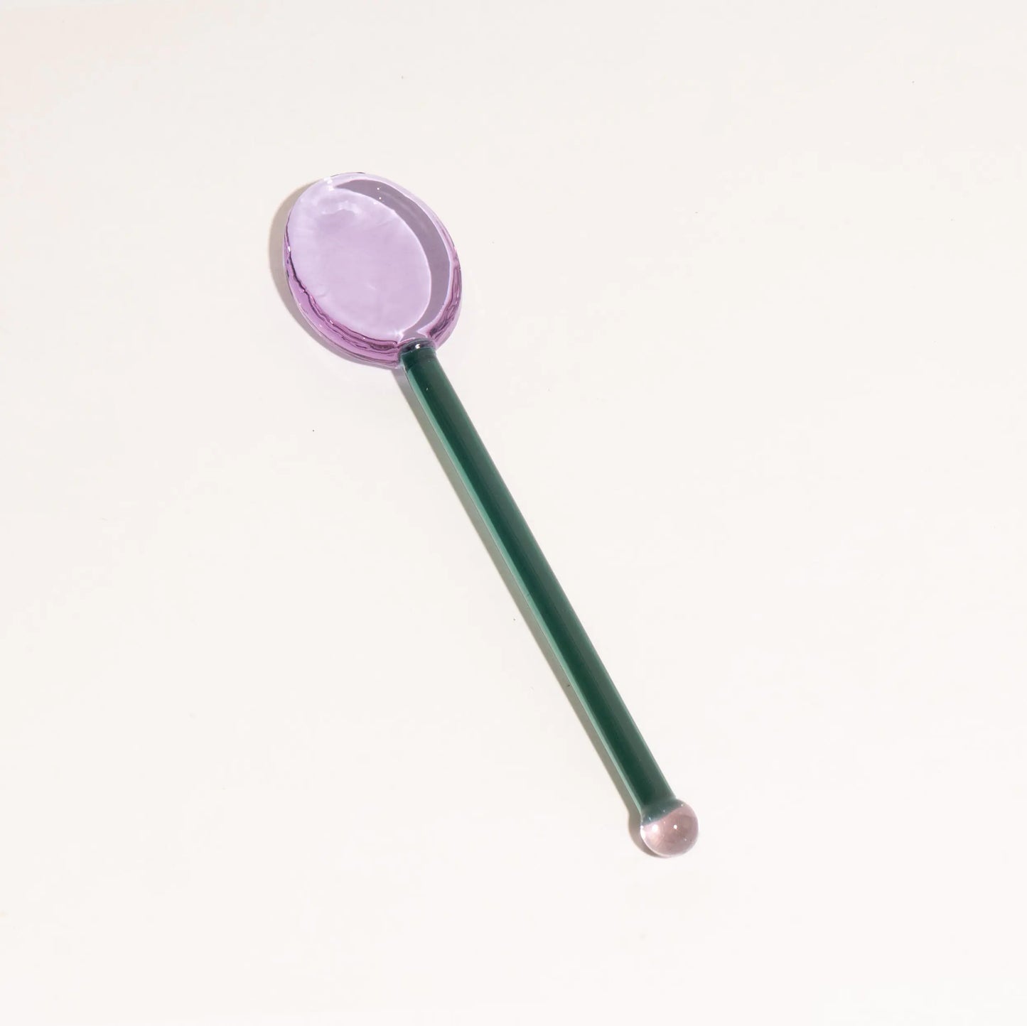 Candy Color Glass Spoon