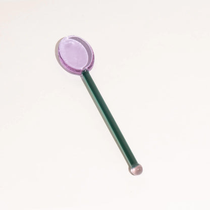 Candy Color Glass Spoon