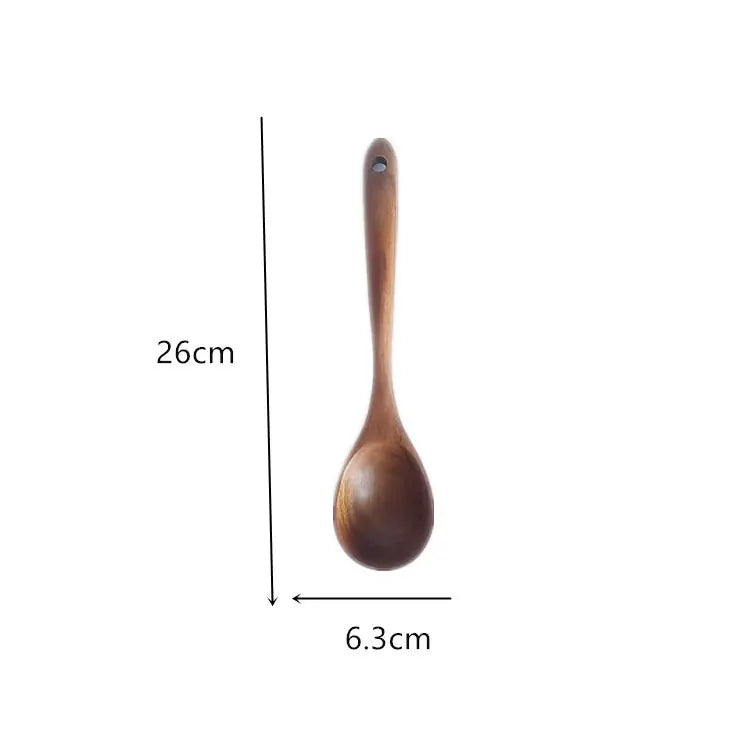 RiceCraft Duo – Non-Stick Pan & Wooden Spoon Set
